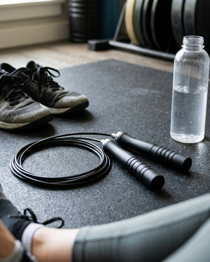 modcasa Matte Black Speed Jump Rope 10 ft