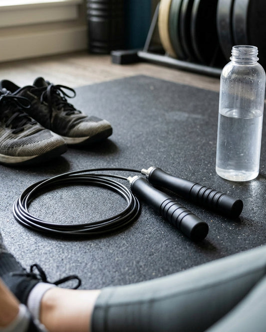 modcasa Matte Black Speed Jump Rope 10 ft