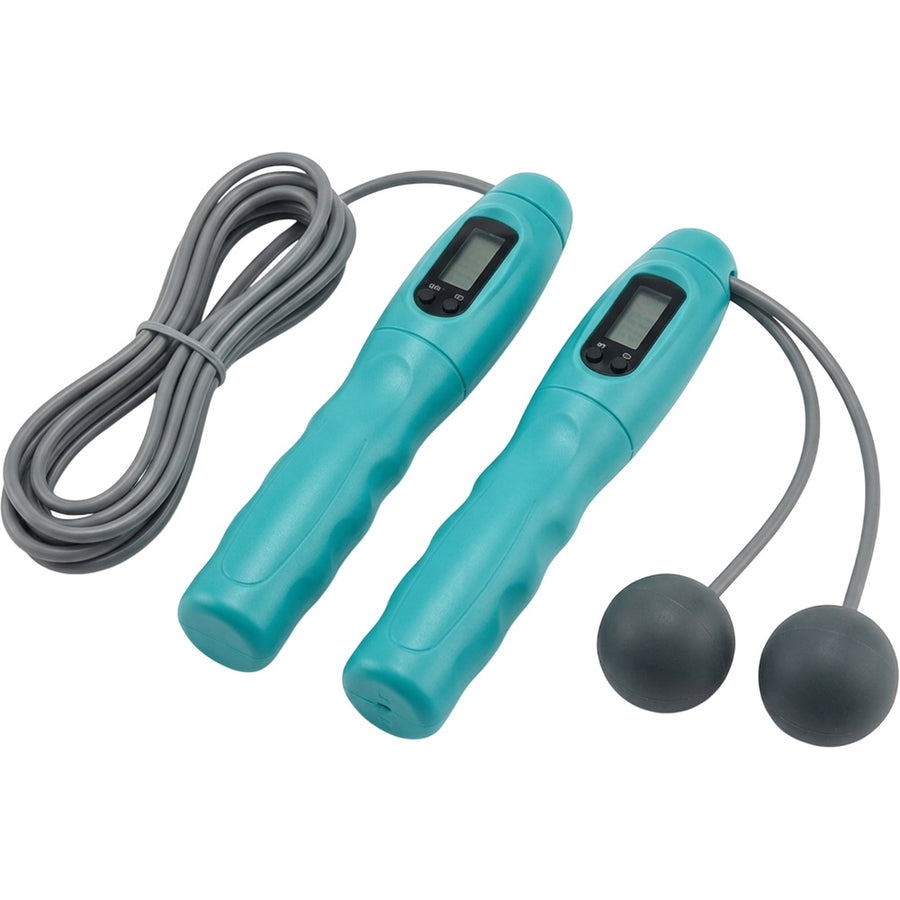 modcasa Teal Digital Jump Rope Cordless Set